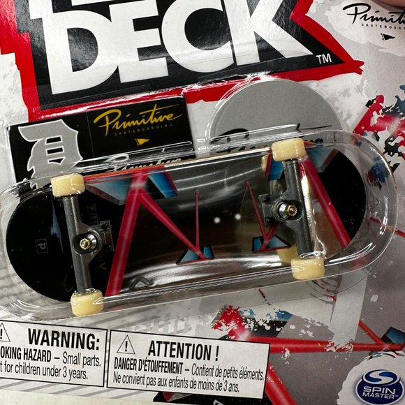 Tech Deck Primitive Rare Silver Limited Edition Skateboard Fingerboard New - Picture 3 of 10